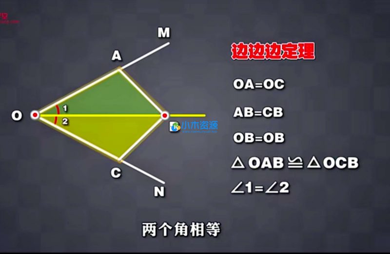 初中数学清华附中动画视频(人教版)-小木资源-k12教育
