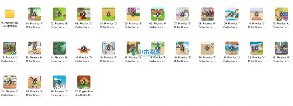 图片[2]-儿童英语启蒙-字母拼读+自然拼读+简单英语教学