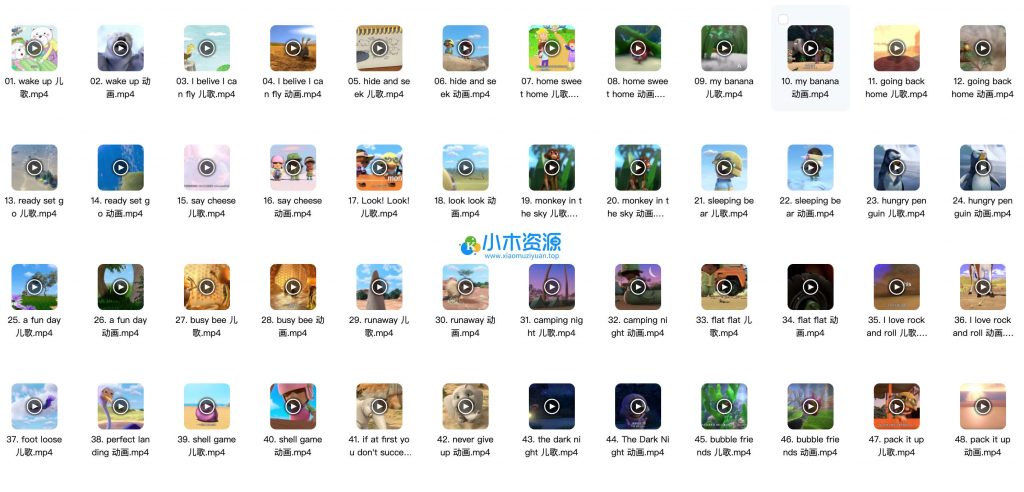 图片[3]-儿童英语启蒙-热门绘本故事（包含小兔子、小蚂蚁）