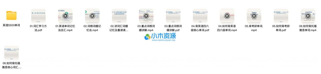 图片[4]-看动画背英语单词（含少儿英语零基础到三级）