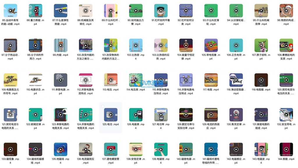 图片[3]-小学看动画学物理（144集）